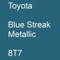 Preview: Toyota, Blue Streak Metallic, 8T7.